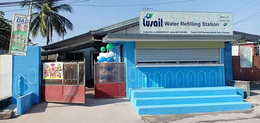 Lusail Water Refilling Station Storefront